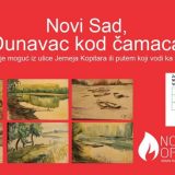 Izložba akvarela novinara i slikara Lasla Tota u Novom Sadu 6