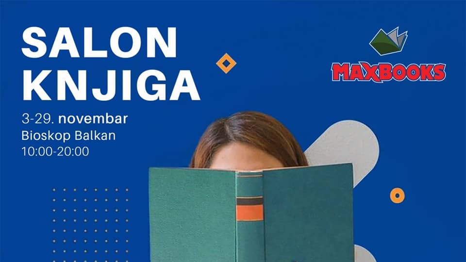 Prvi Salon knjiga od 3. do 29. novembra u Bioskopu Balkan 1