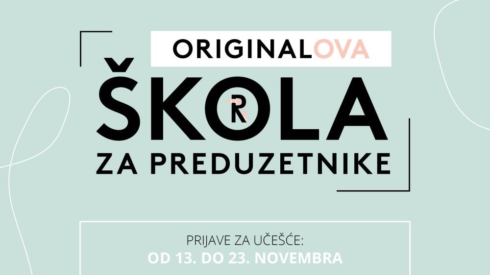 Konkurs za besplatnu školu za preduzetnike otvoren do 23. novembra 1
