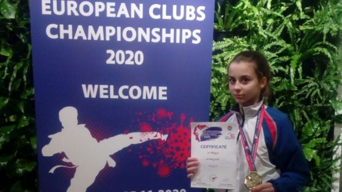 Evropsko zlato u tekvondu za Katarinu Jakšić 1