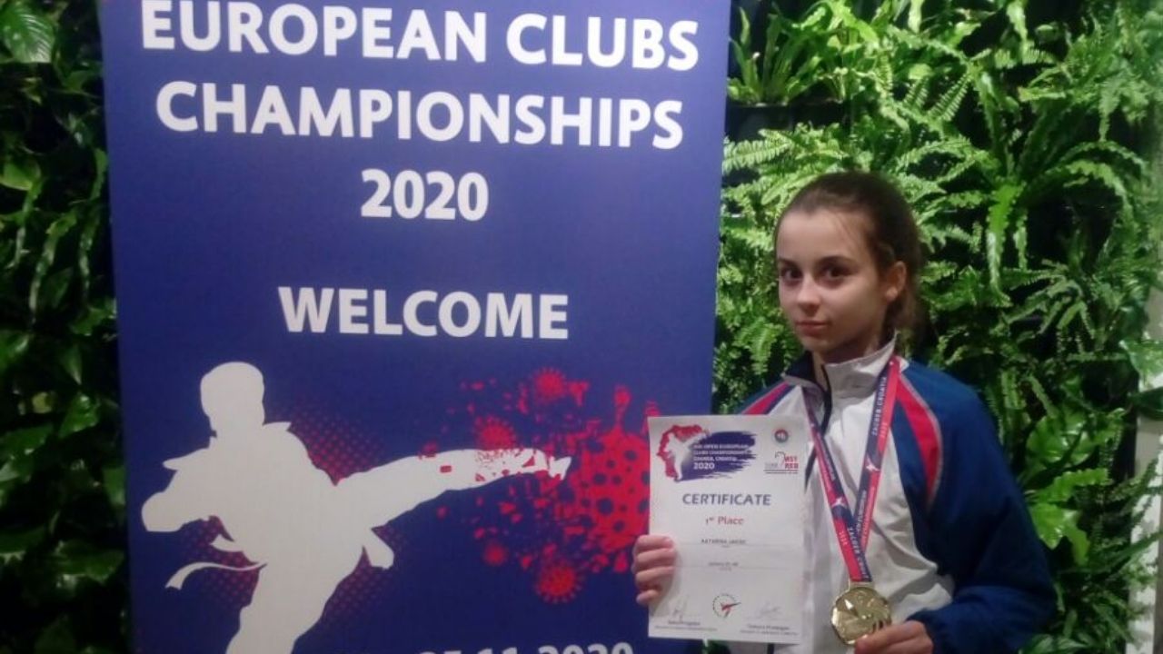 Evropsko zlato u tekvondu za Katarinu Jakšić 1