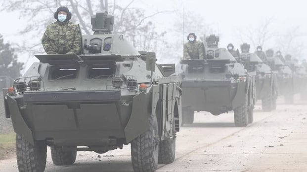 Vojska Srbije u Nišu predstavila tenkove T-72 B1 MS iz ruske donacije 1