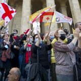 Opozicija u Gruziji pozvala na proteste posle parlamentarnih izbora 8
