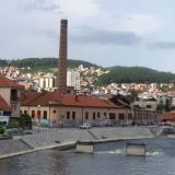 Ruši se dimnjak nekadašnjeg užičkog Froteksa (FOTO) 12