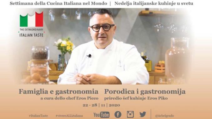 Nedelja italijanske kuhinje u svetu na društvenim mrežama 1