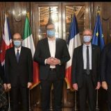 Vučić sa ambasadorima Kvinte o vladavini prava u Srbiji, regionu, EU, dijalogu s Prištinom 6