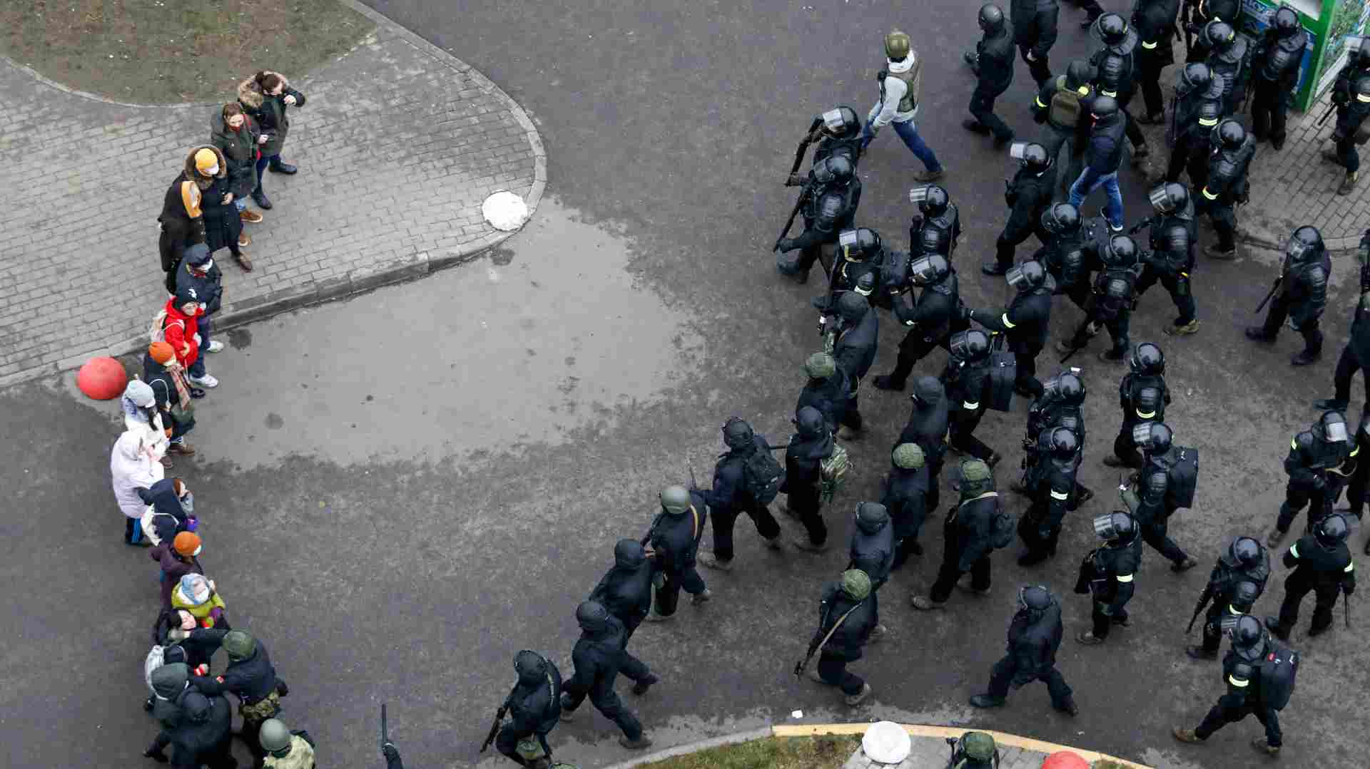 Više od 2.000 penzionera protestovalo u Minsku 100. dana od početka demonstracija 1