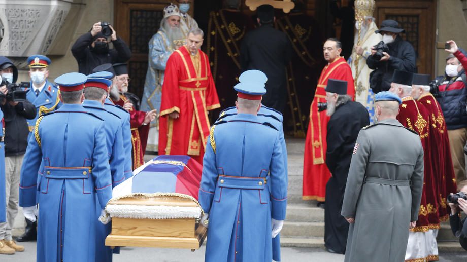 Vojska Srbije ispraća patrijarha Irineja 1