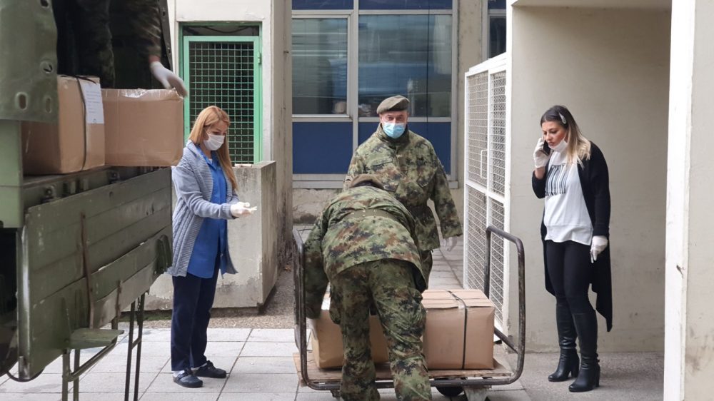 Gradski štab organizovao akcije pomoći zdravstvenim ustanovama u Kraljevu 1