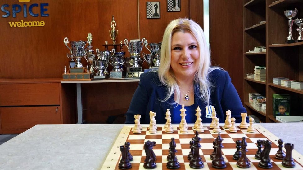 Former women's chess world champion Susan Polgar