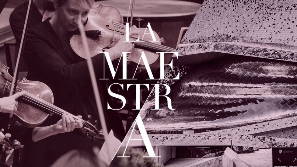 A poster of the La Maestra competition