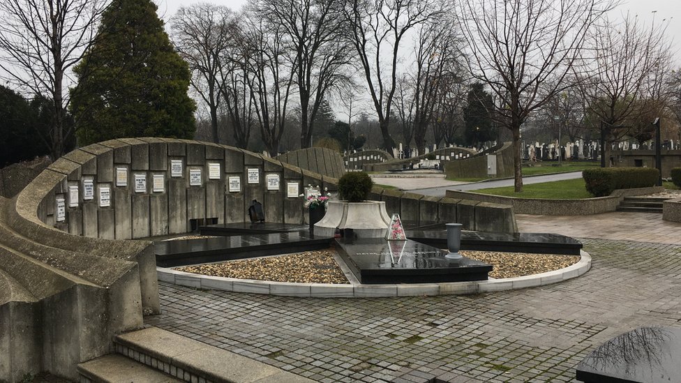 Novo groblje - Aleja zaslužnih građana