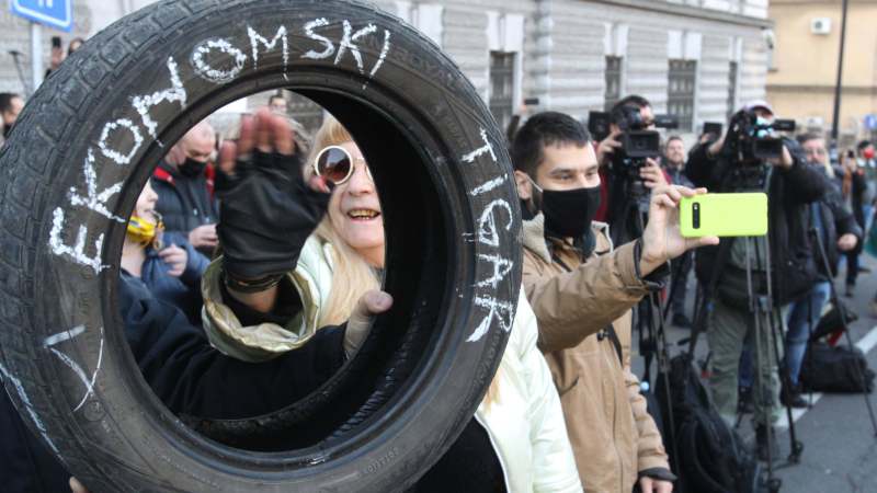 Održan još jedan protest privrednika koji zahtevaju otpis odloženih poreza (VIDEO) 1