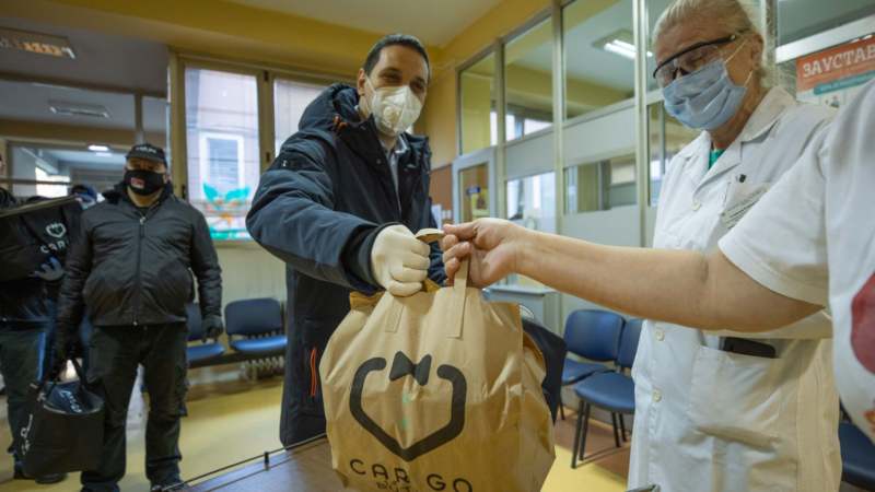 CarGo Batler nastavio akciju besplatnih obroka za naše medicinare 1