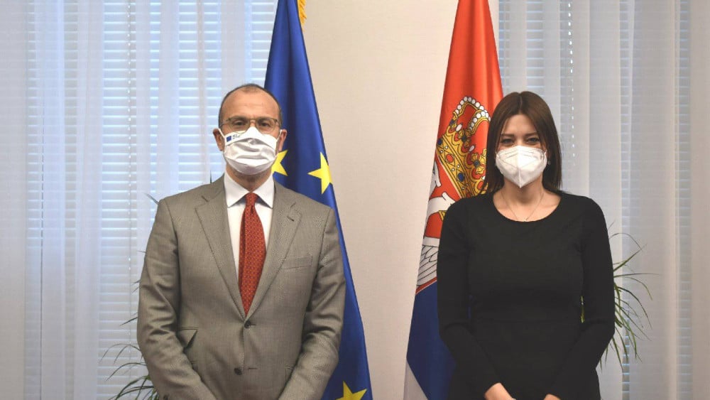 Ministarka Vujović sa šefom Delegacije EU u Srbiji o saradnji u zaštiti životne sredine 1