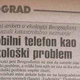 Beograđani pre 20 godina slabo prepoznavali ekološke probleme 9