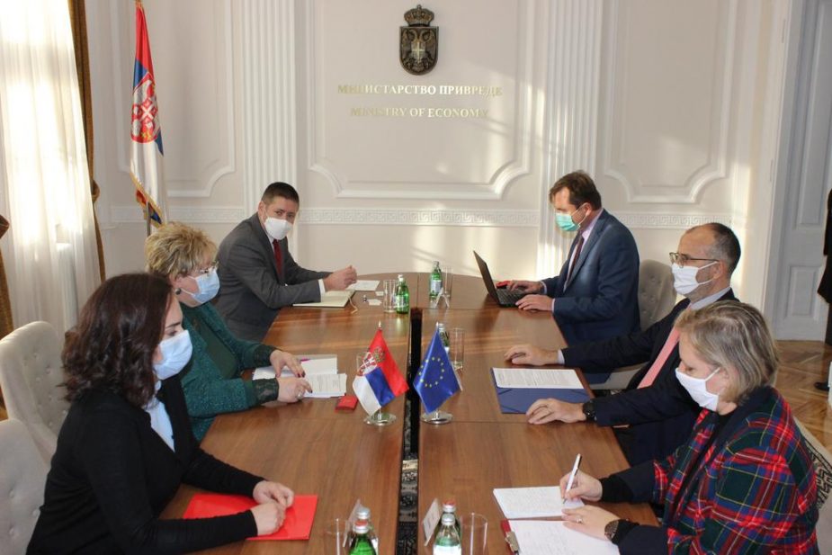 Fabrici sa ministarkom privrede: EU spremna da nastavi da pomaže Srbiju 1