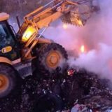 Požar na deponiji u Kučevu 14