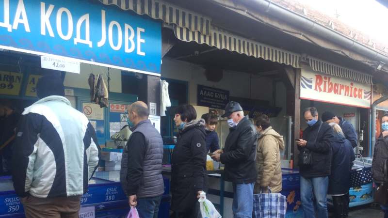 Požarevačka pijaca uoči Svetog Nikole: Pun “Krug”, cene umerene 1