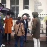 Skup podrške ispred ambasade Hrvatske u Beogradu (VIDEO) 2