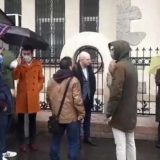 Skup podrške ispred ambasade Hrvatske u Beogradu (VIDEO) 4