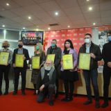 Uručene nagrade UNS: Zlatna povelja Dušanu Mitroviću, Zorici Miladinović nagrada za vest 3