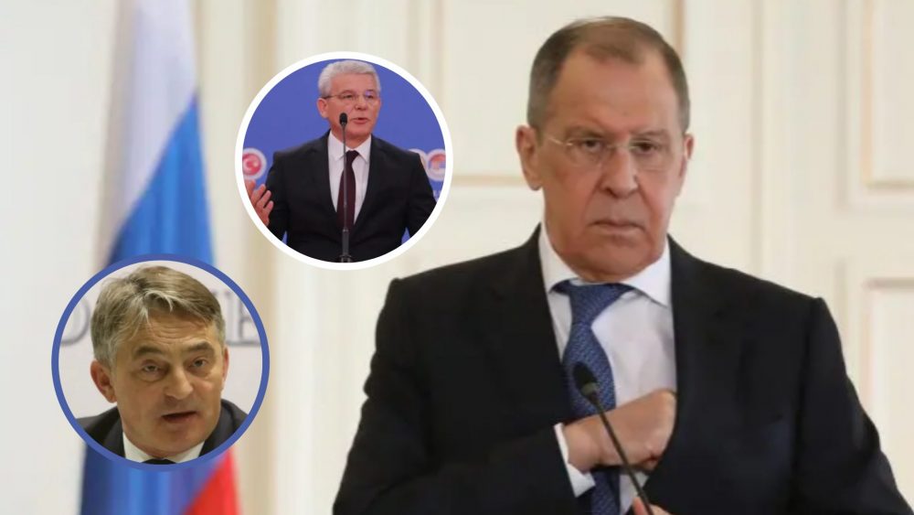 Džaferović i Komšić odbili sastanak sa Lavrovom 1