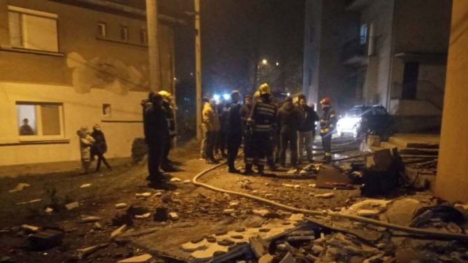 A person injured in an explosion in Uzice 1