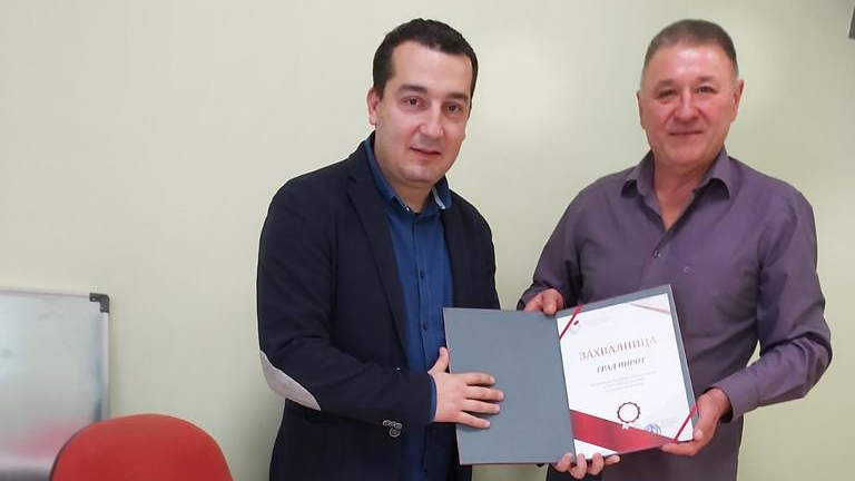 Grad Pirot dobio zahvalnicu NSZ za ostvarene rezultate u oblasti zapošljavanja 1