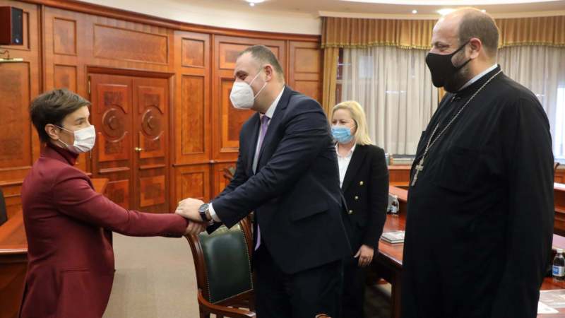 Brnabić: Vlada će nastaviti da podržava obnovu crkve u Mostaru 1