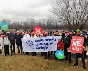 Održan još jedan skup protiv "Novog Sada na vodi" - "Vidi, gari, opasulji se!" (VIDEO, FOTO) 5