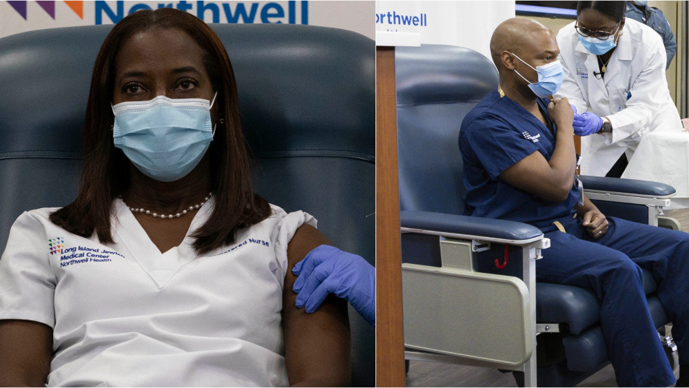 Kampanja vakcinacije protiv kovida 19 u američkim bolnicama 1