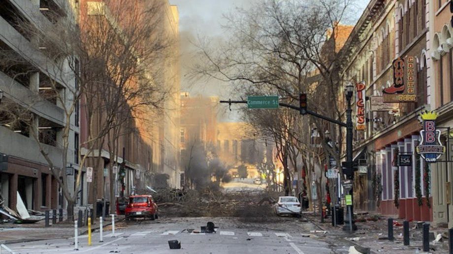 Eksplozija u Nešvilu u američkoj državi Tenesi 1