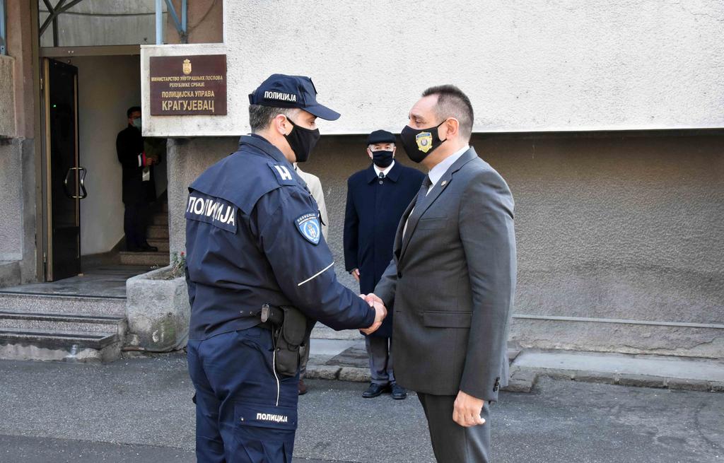 Vulin sa gradonačelnikom Kragujevca o unapređenju bezbednosti 2