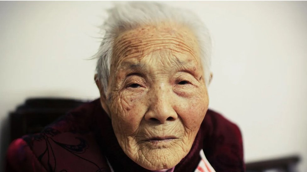 Elderly Asian woman