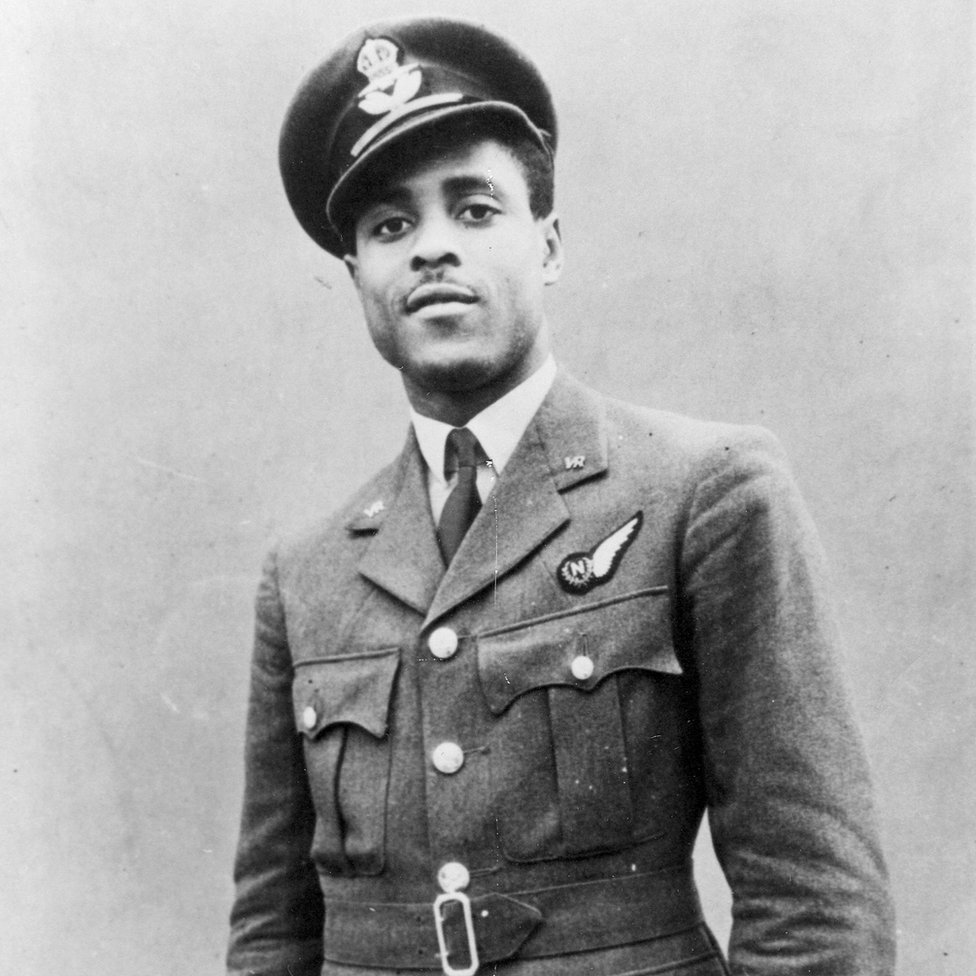John Henry Smythe OBE in uniform