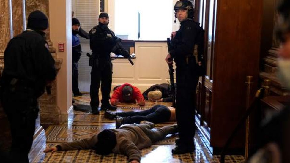 Hapšenje na Kapitolu