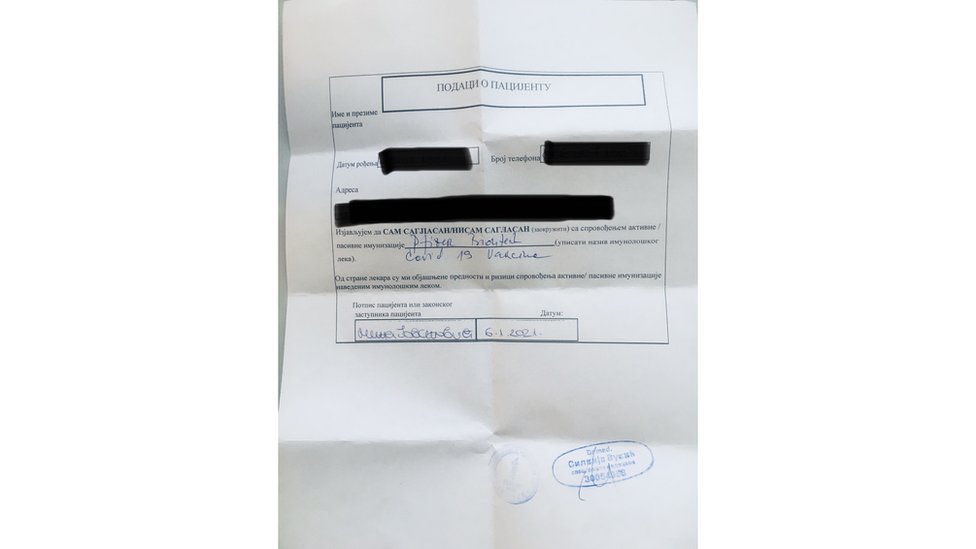 Korona virus, Srbija, vakcine: „Jedva čekam da zagrlim porodicu i prijatelje" - Pitanja i odgovori o imunizaciji 2 obrazac za saglasnost za vakcinaciju