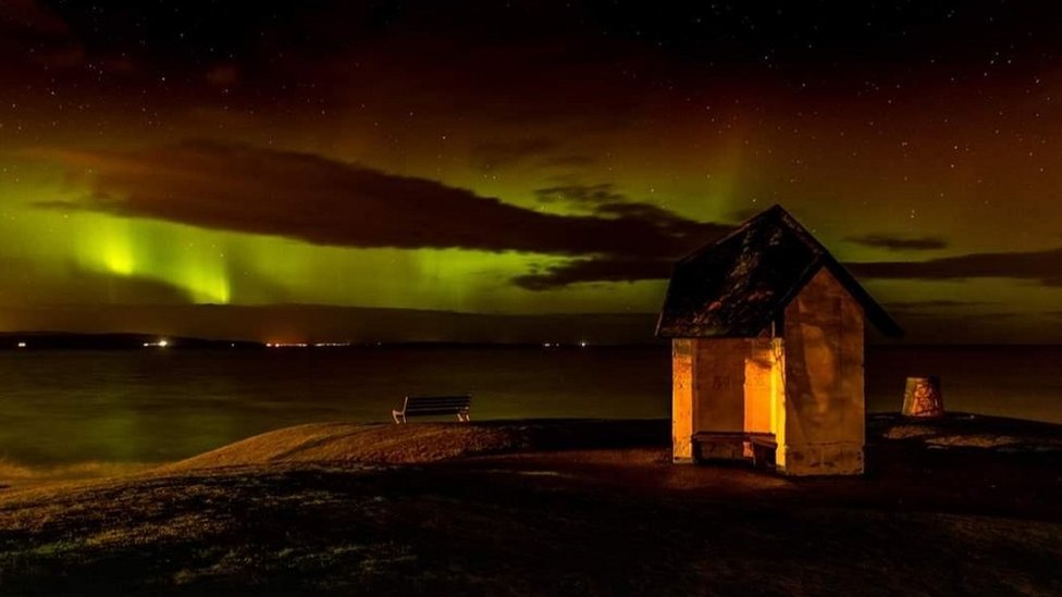 U fotografijama: Zadivljujući ples Aurore Borealis iznad Škotske 4 Aurora, Nairn