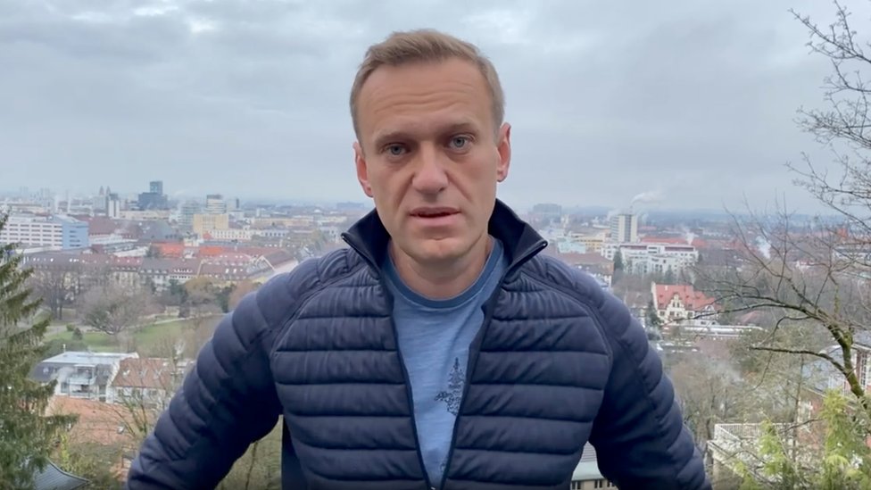 Navaljni i Rusija: Najveći kritičar Kremlja uhapšen po sletanju u Moskvu 2 In his Instagram post Mr Navalny said Russia's president was doing all he could to stop him coming back