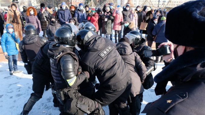 Rusija i opozicija: Privođenja, koškanja i napetosti pre protesta za Navaljnog u Moskvi 5