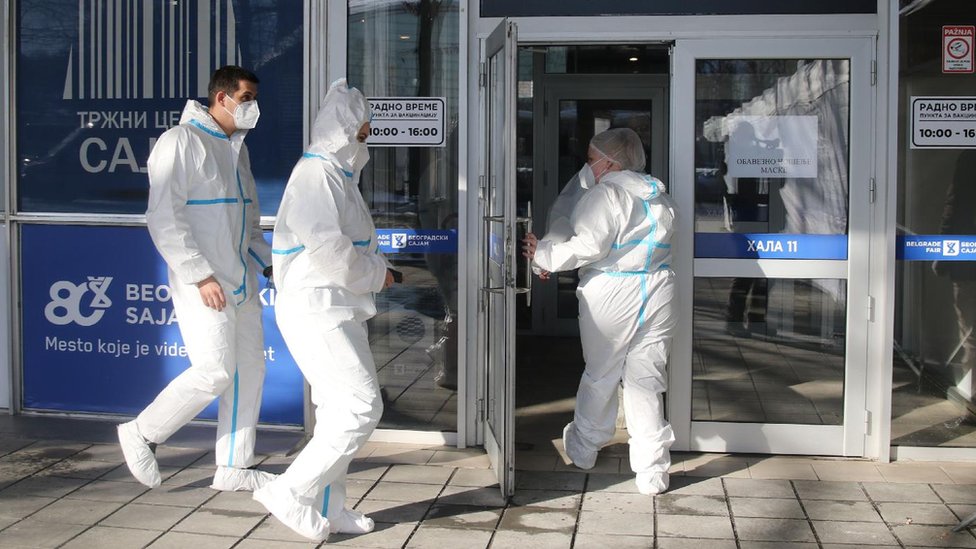 Korona virus: U Srbiji još 21 preminuli, iz Fajzera tvrde - naša vakcina je efikasna protiv novih sojeva 1 Punkt za vakcinaciju u Beogradu