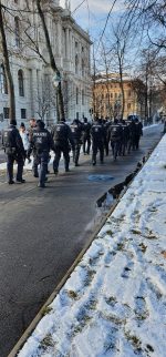 Protest u Beču protiv mera zbog korona virusa Beč: Protestna šetnja protiv „korona diktature” (FOTO) 7