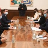 Vučić razgovarao s novim šefom Misije OEBS-a Bratuom 1