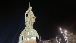 Otkriven spomenik Stefanu Nemanji uz kršenje epidemioloških mera (FOTO, VIDEO) 2