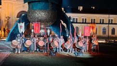 Otkriven spomenik Stefanu Nemanji uz kršenje epidemioloških mera (FOTO, VIDEO) 6