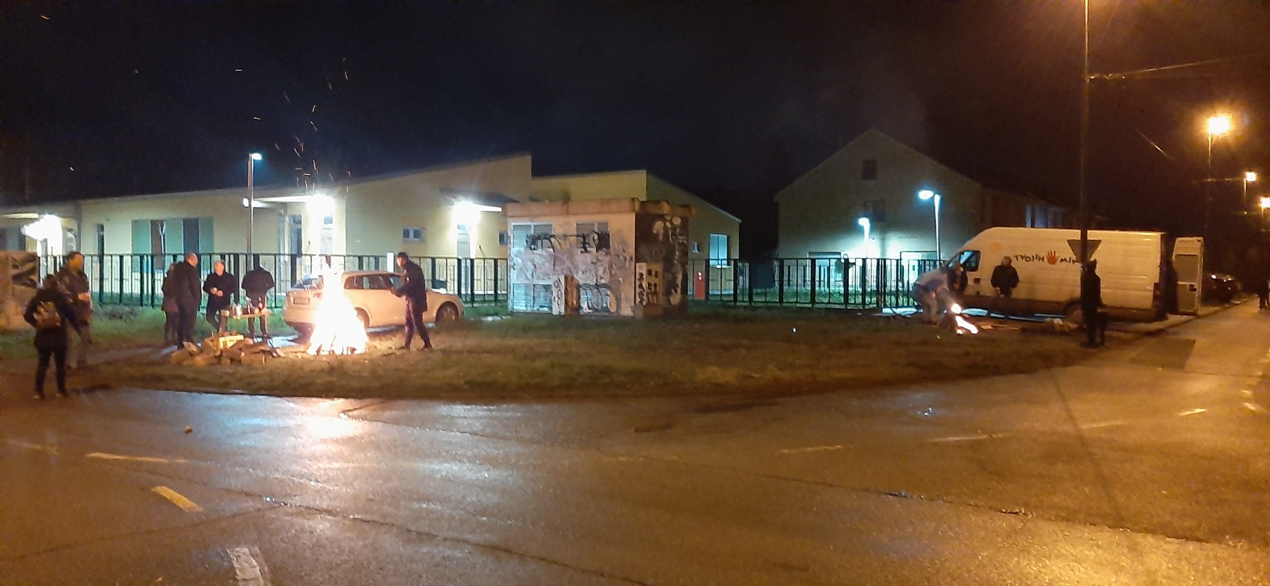 Paljenje badnjaka u Zrenjaninu 1