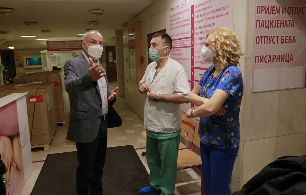 Tri bebe rođene u Beogradu u prva dva minuta 2021. godine 2