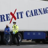 Britanski prevoznici morskih plodova na protestu poručili da je "Bregzit krvoproliće" 15