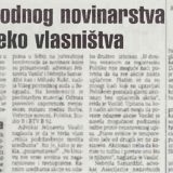 Očekivanja da privatizacija bude korak ka slobodi medija izneverena? 6